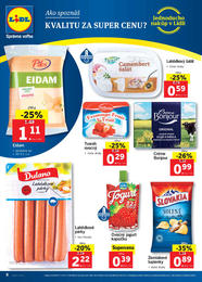 8. stránka Lidl letáku