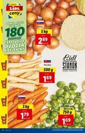 2. stránka Lidl letáku