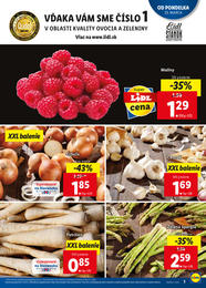 3. stránka Lidl letáku