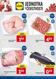 4. stránka Lidl letáku