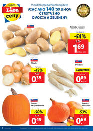 2. stránka Lidl letáku