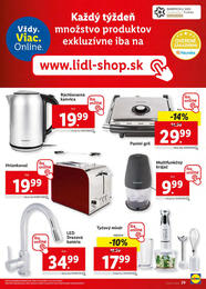 29. stránka Lidl letáku