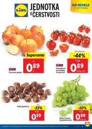 3. stránka Lidl letáku