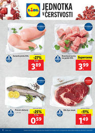 4. stránka Lidl letáku