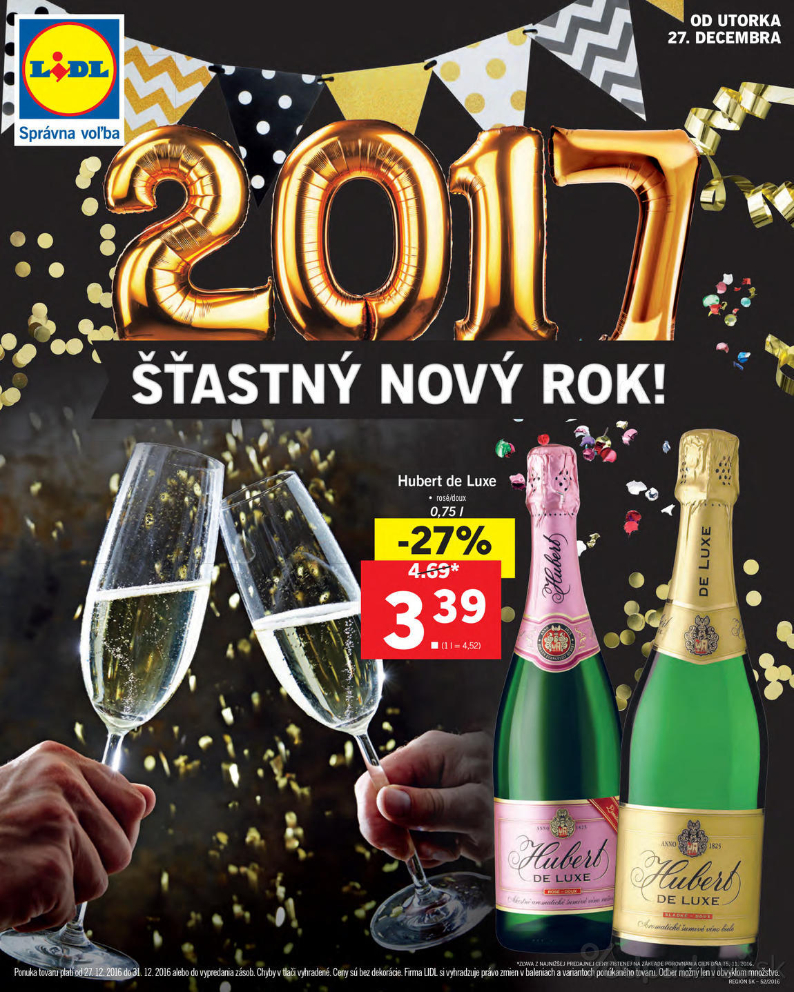 1. stránka Lidl letáku