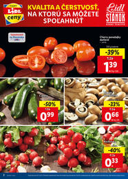 2. stránka Lidl letáku