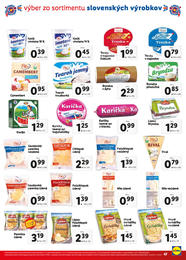 47. stránka Lidl letáku