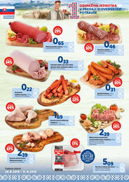 2. stránka Coop letáku