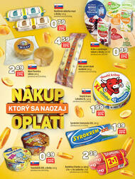 3. stránka Coop letáku