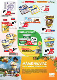 4. stránka Coop letáku