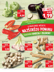 3. stránka Kaufland letáku
