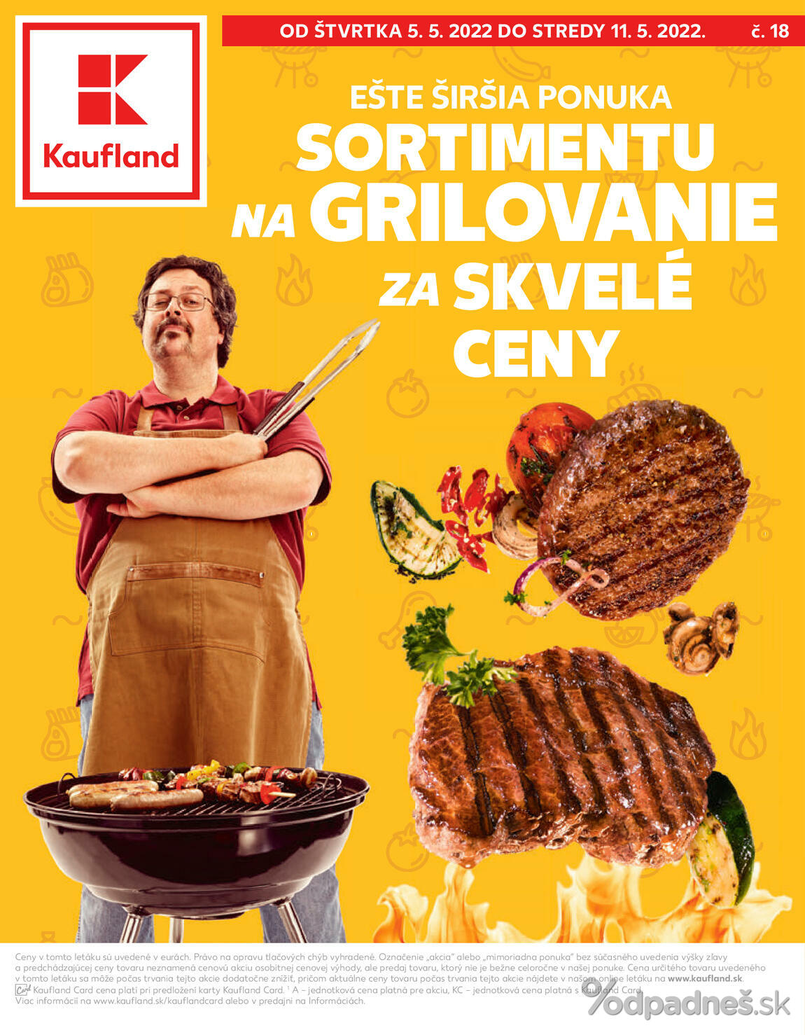1. stránka Kaufland letáku