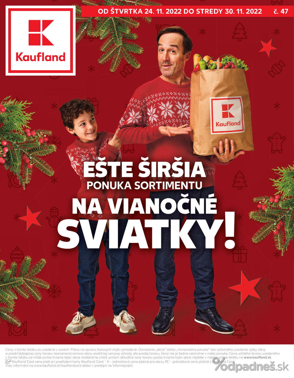 1. stránka Kaufland letáku