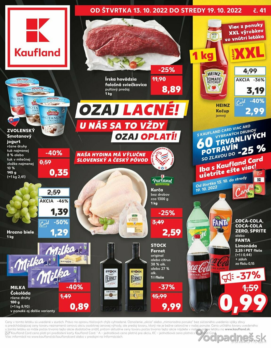 1. stránka Kaufland letáku