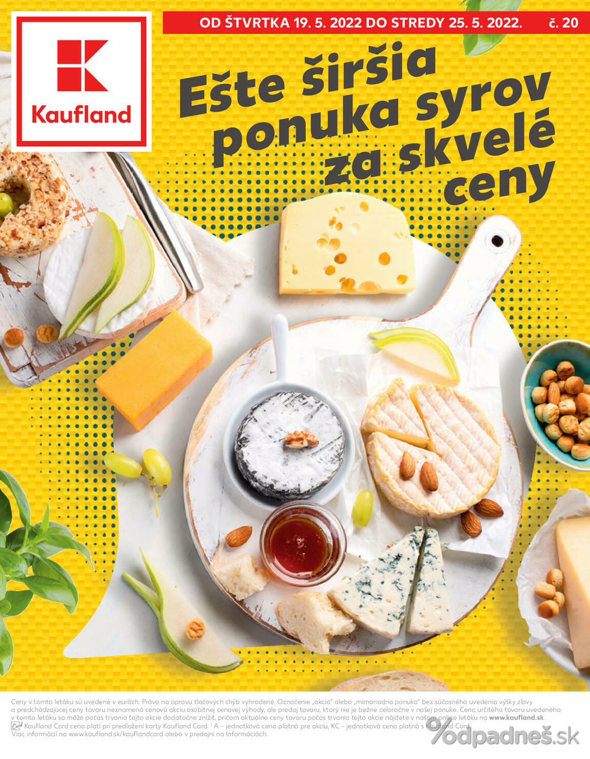 1. stránka Kaufland letáku