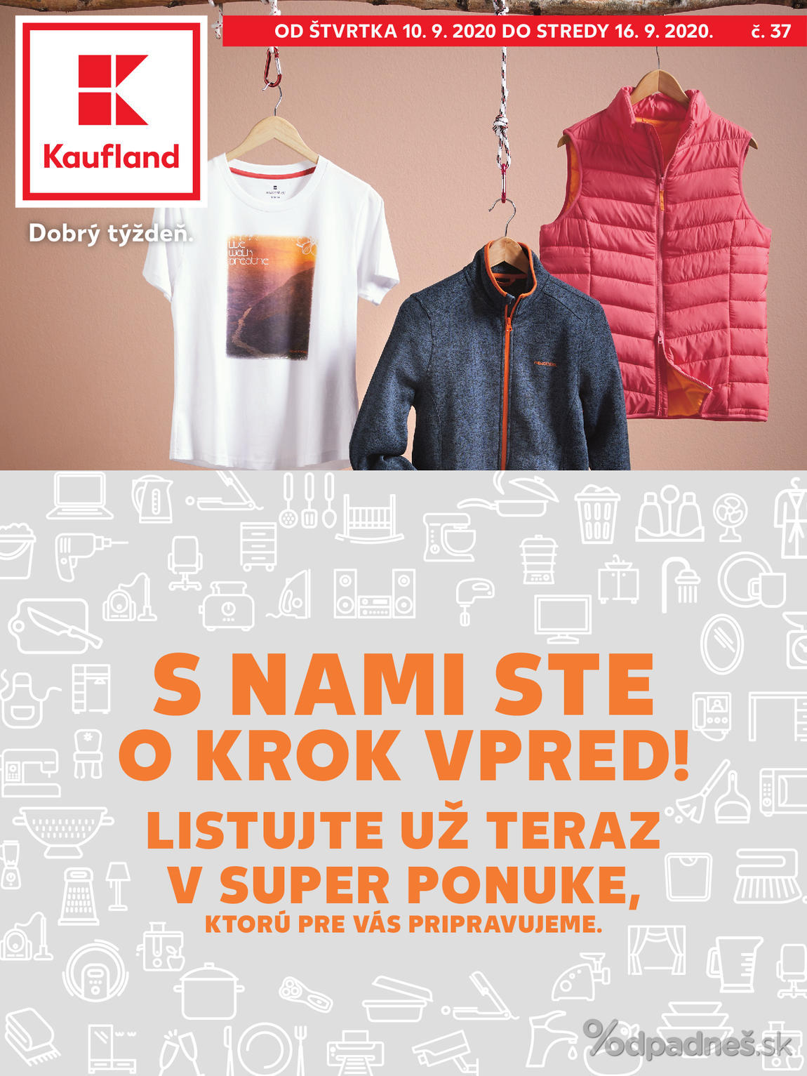 1. stránka Kaufland letáku