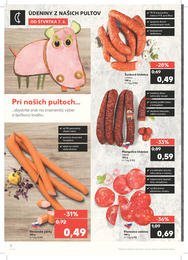 2. stránka Kaufland letáku