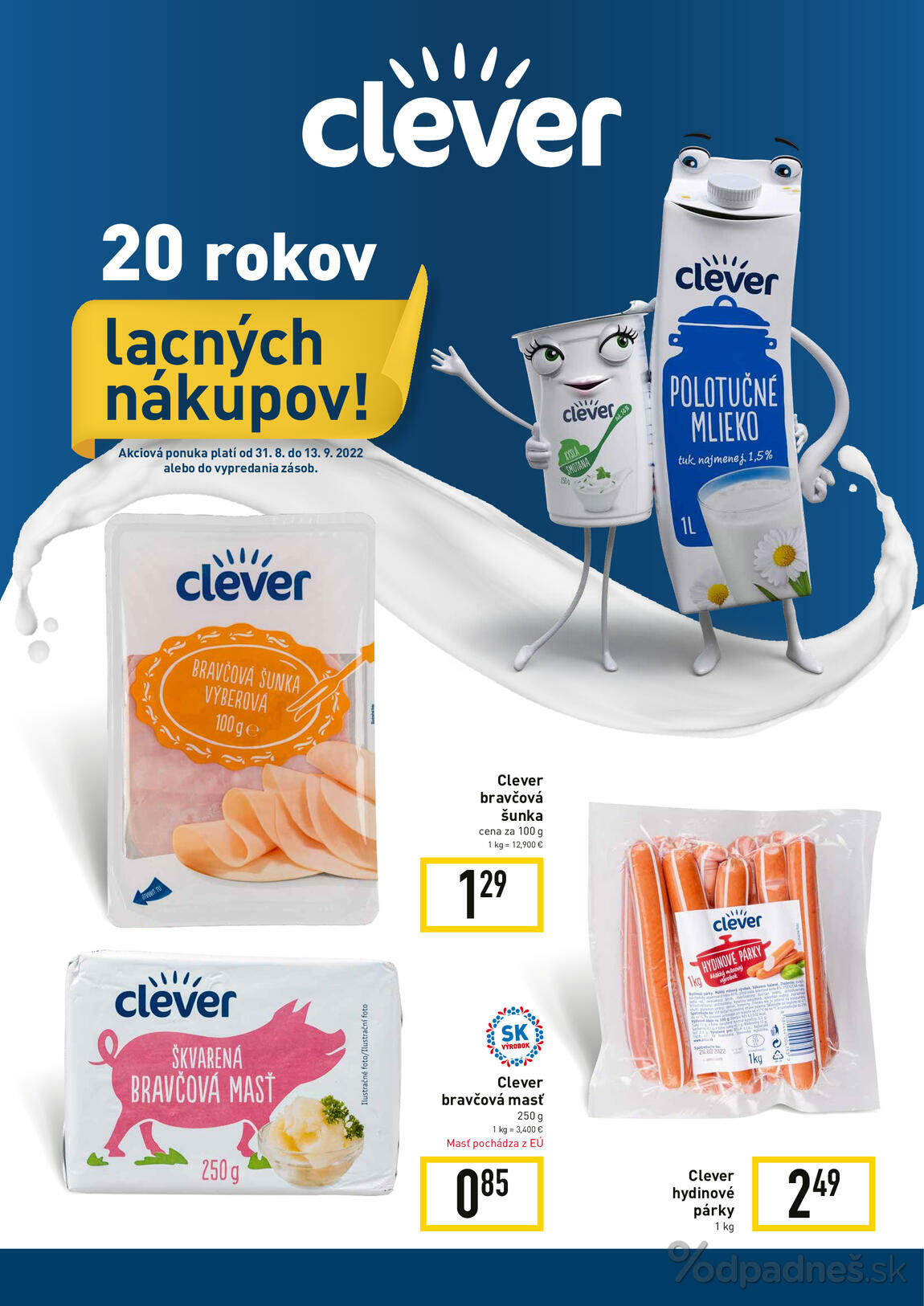 1. stránka Billa letáku