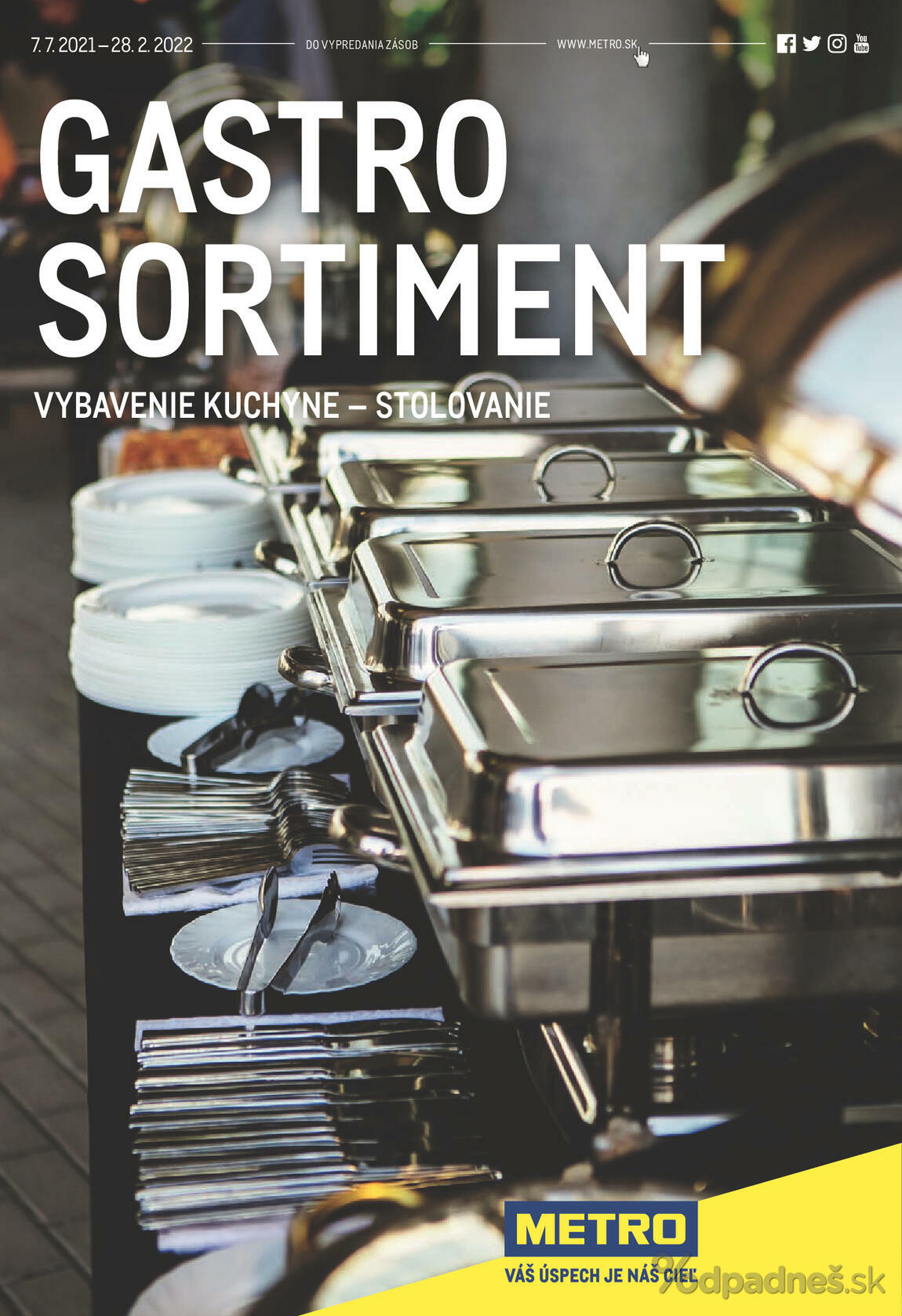 1. stránka Metro letáku