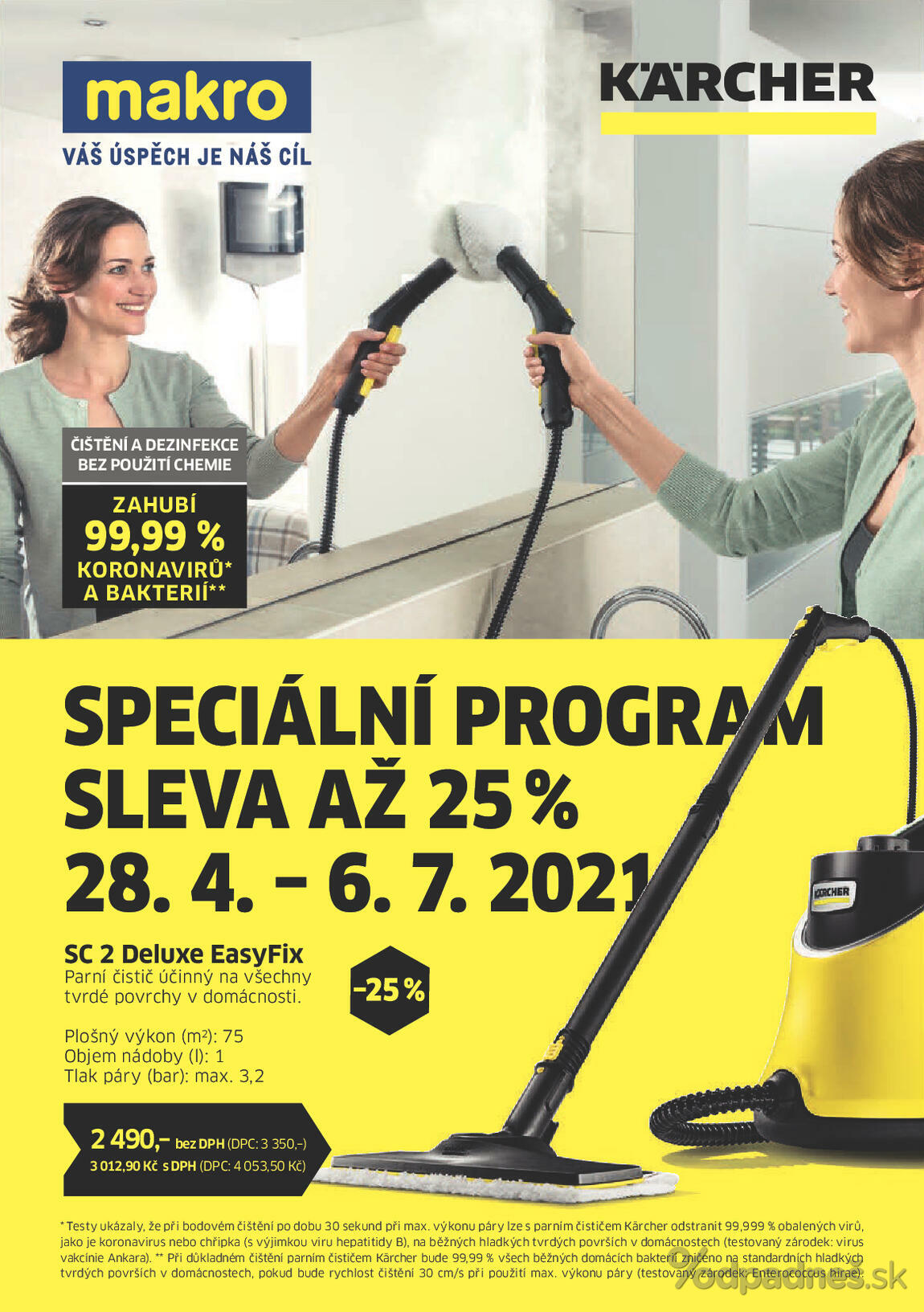1. stránka Metro letáku
