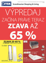 2. stránka Jysk letáku