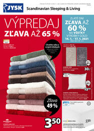 2. stránka Jysk letáku