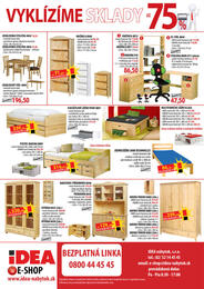 4. stránka IDEA nábytok letáku
