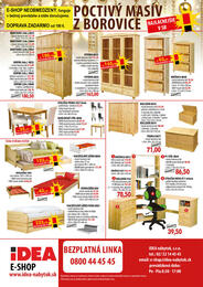 4. stránka IDEA nábytok letáku