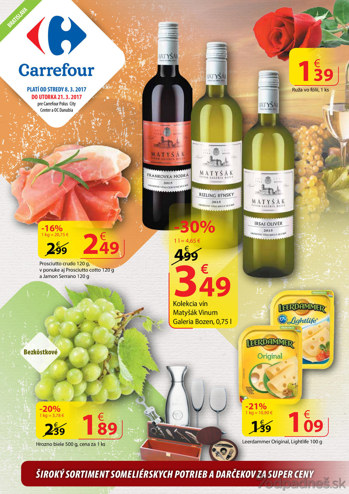 1. stránka Carrefour letáku