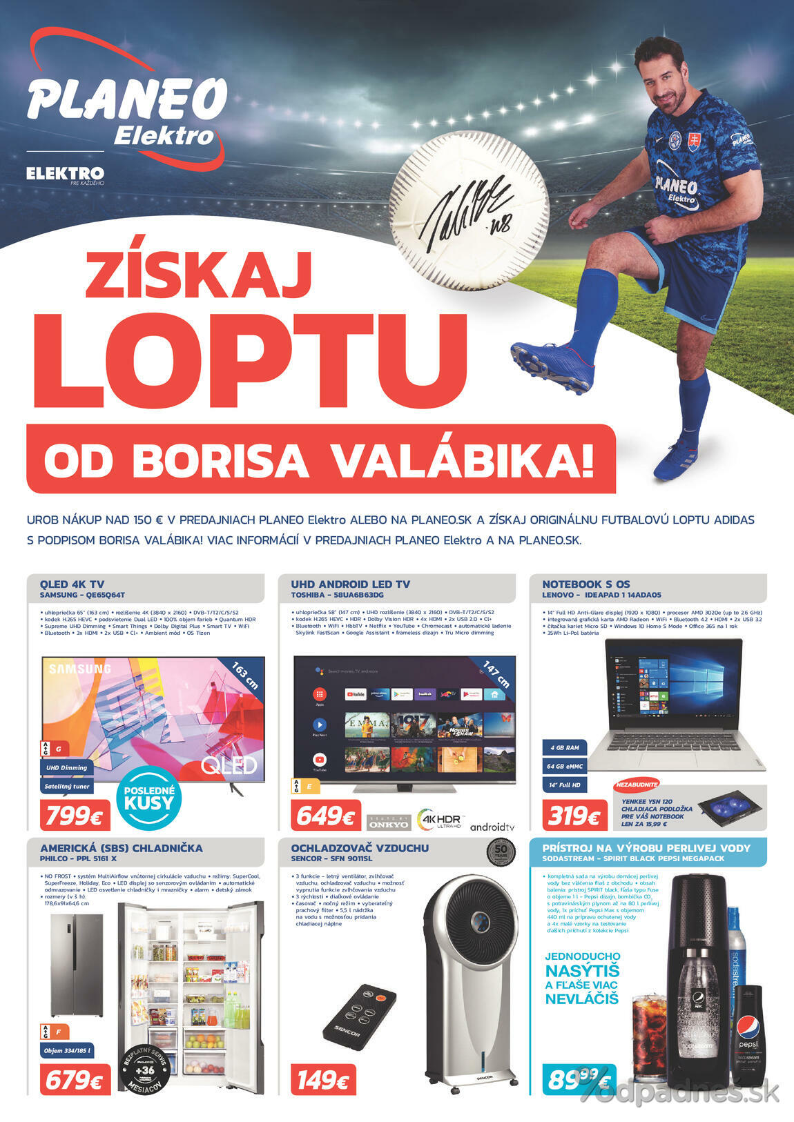 1. stránka Planeo Elektro letáku