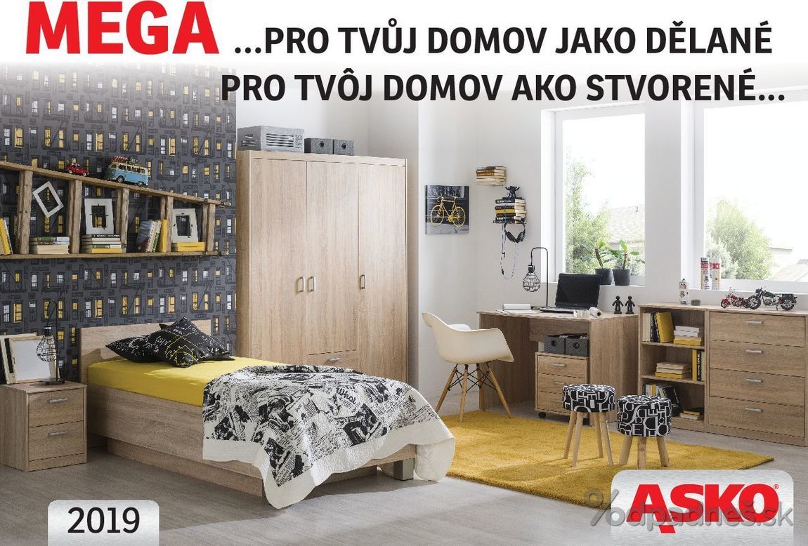 1. stránka Asko nábytok letáku