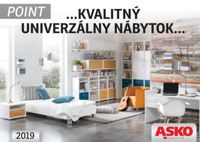 1. stránka Asko nábytok letáku