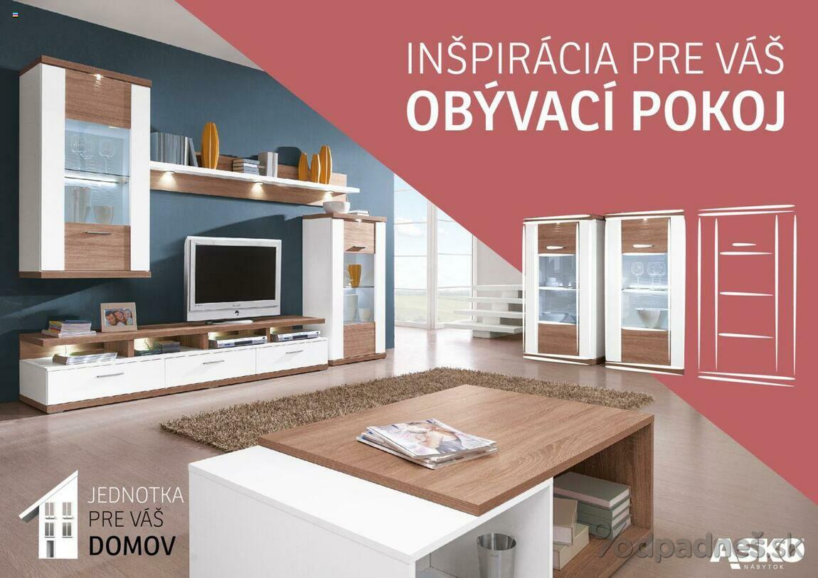 1. stránka Asko nábytok letáku