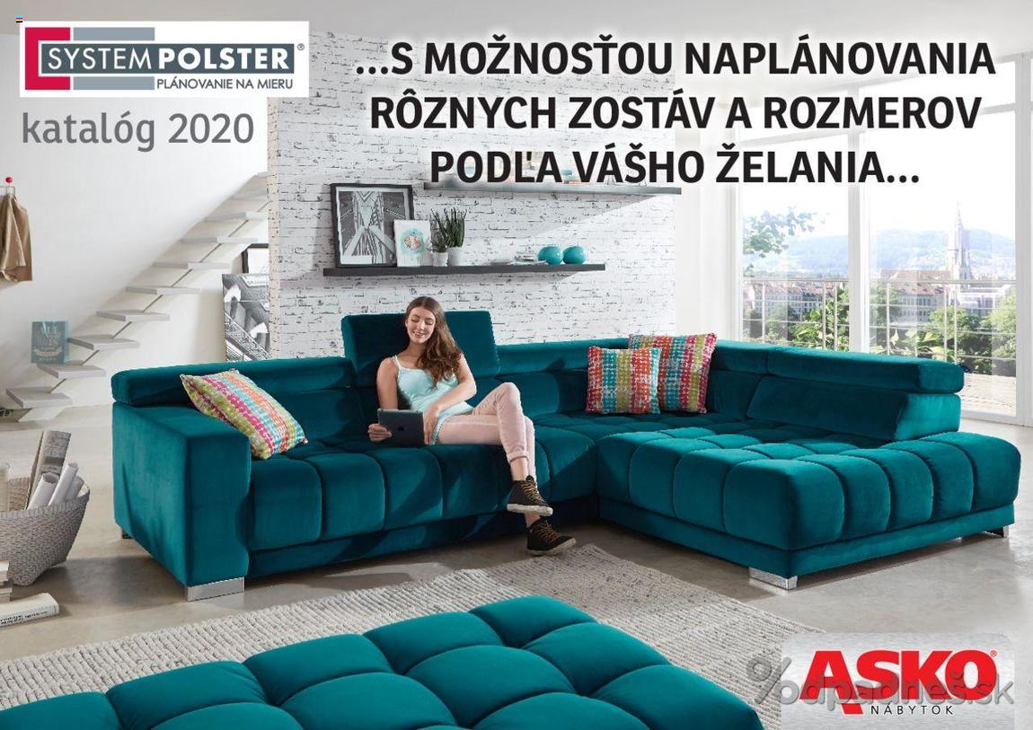 1. stránka Asko nábytok letáku