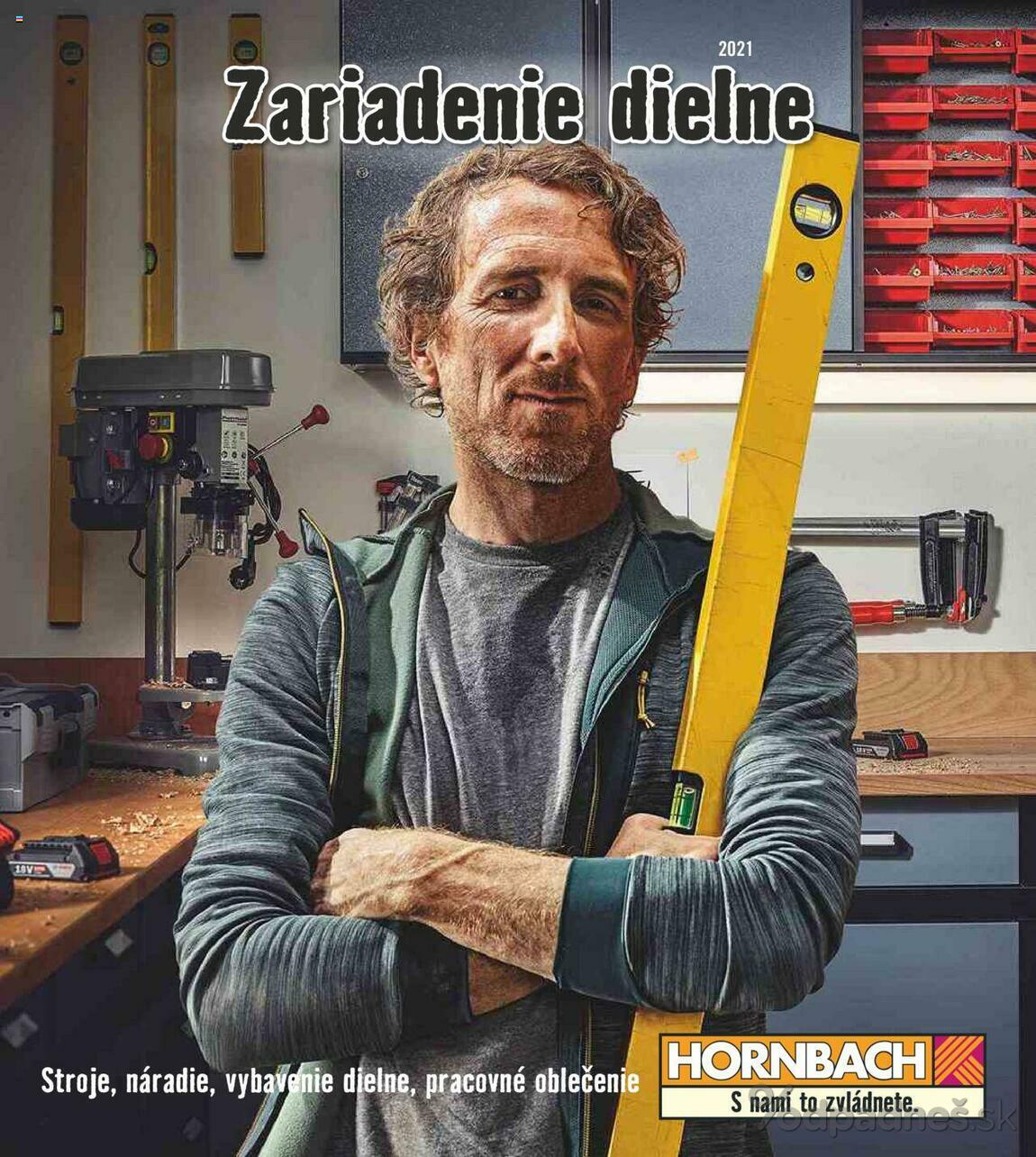 1. stránka Hornbach letáku