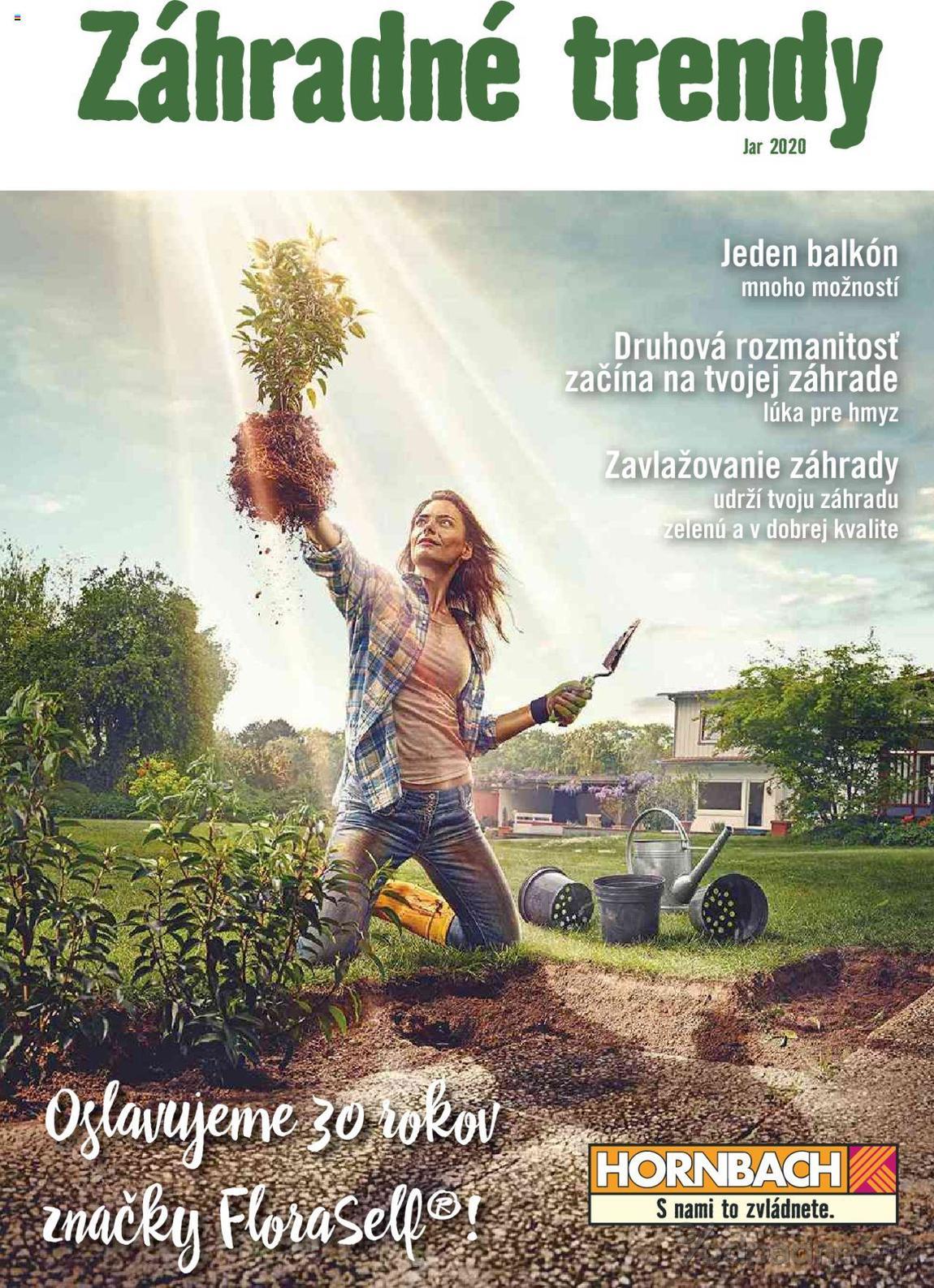 1. stránka Hornbach letáku