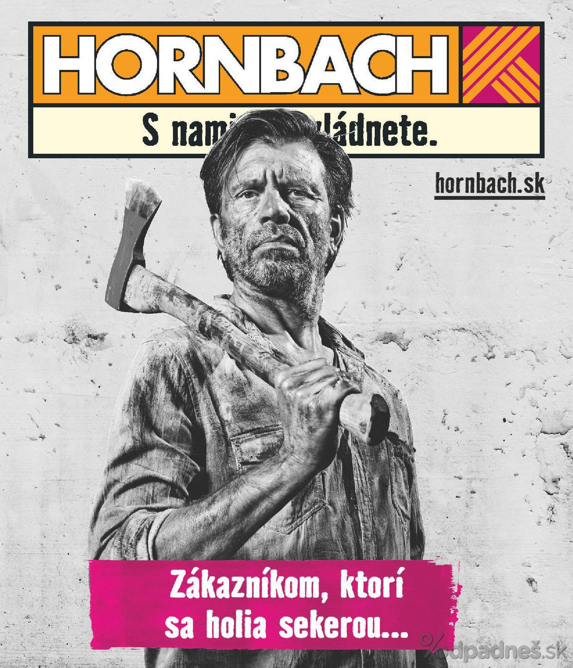 1. stránka Hornbach letáku