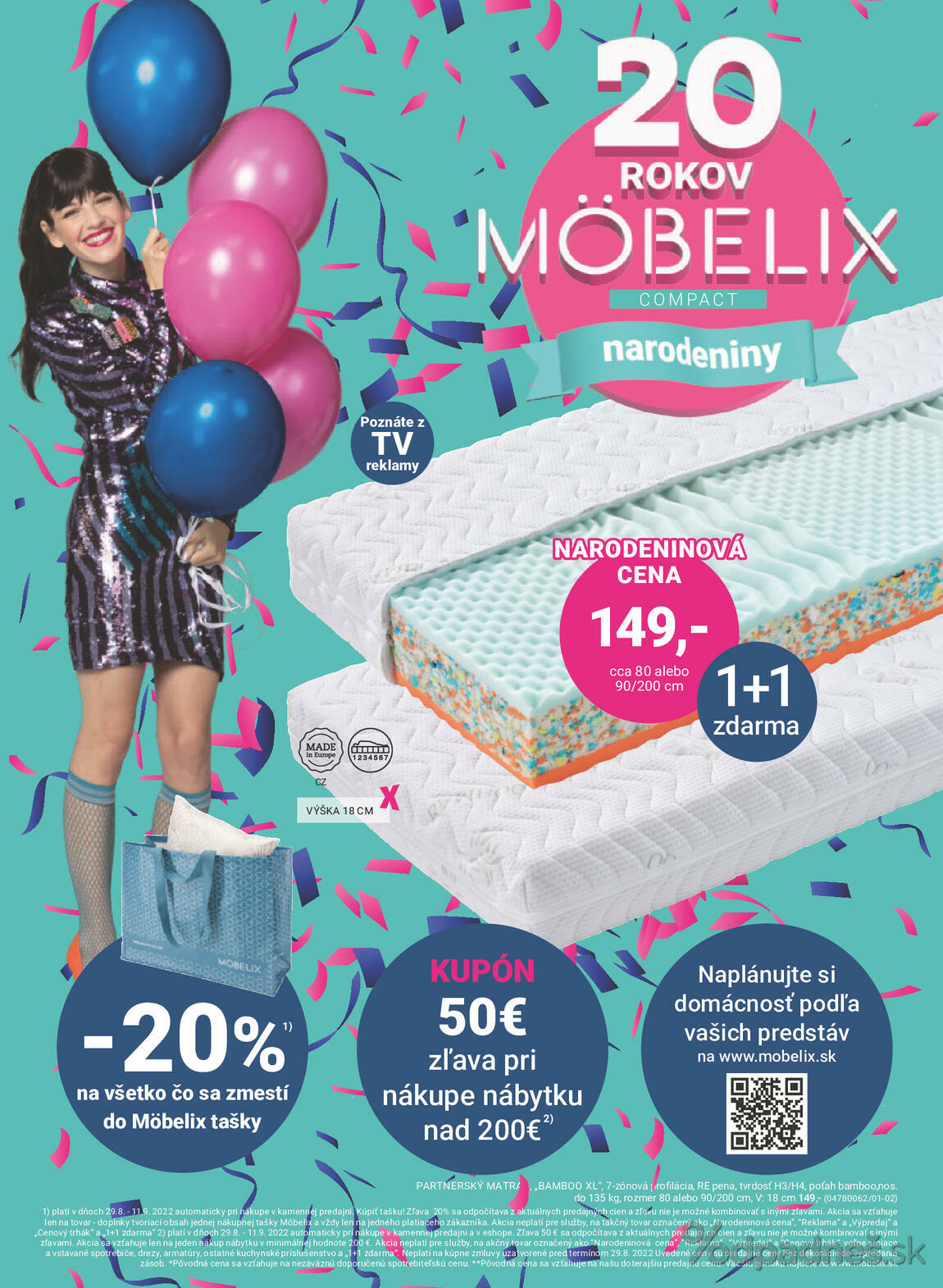 1. stránka Mobelix letáku