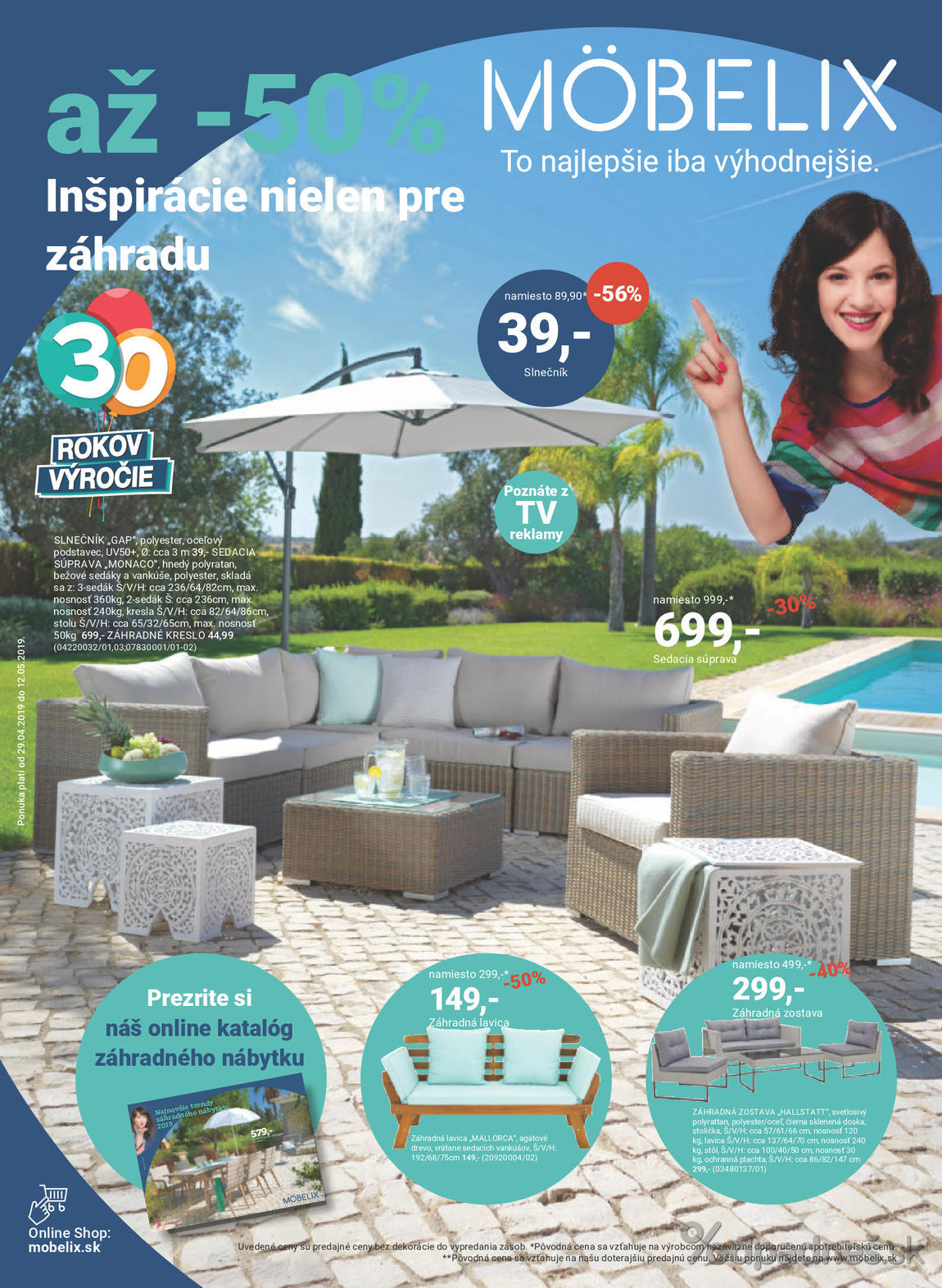 1. stránka Mobelix letáku