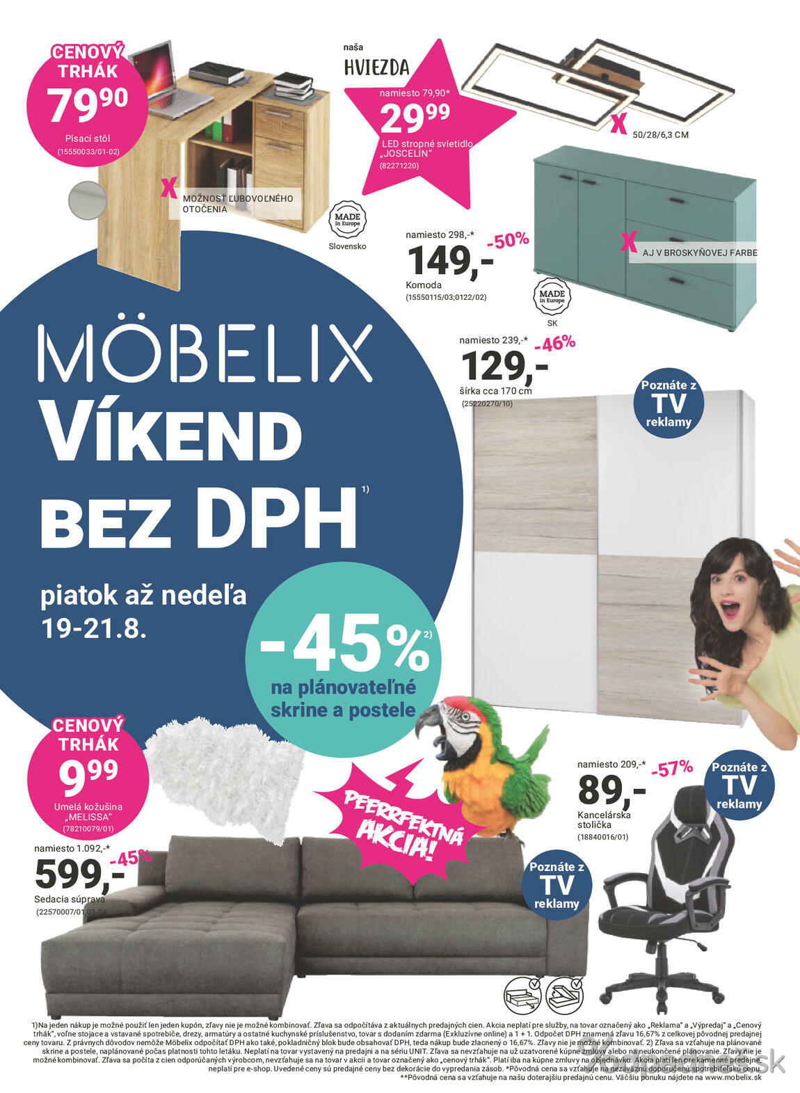 1. stránka Mobelix letáku
