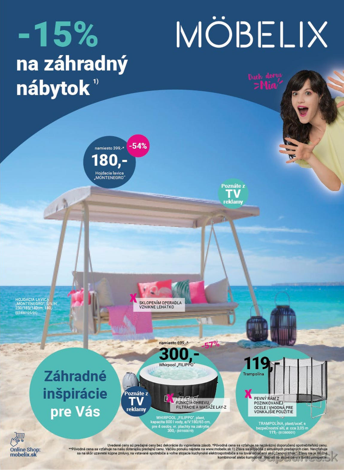 1. stránka Mobelix letáku
