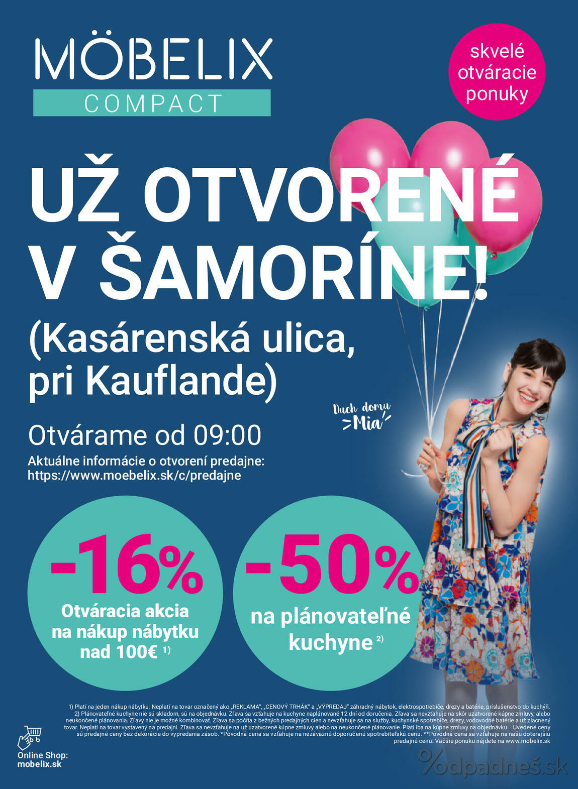 1. stránka Mobelix letáku