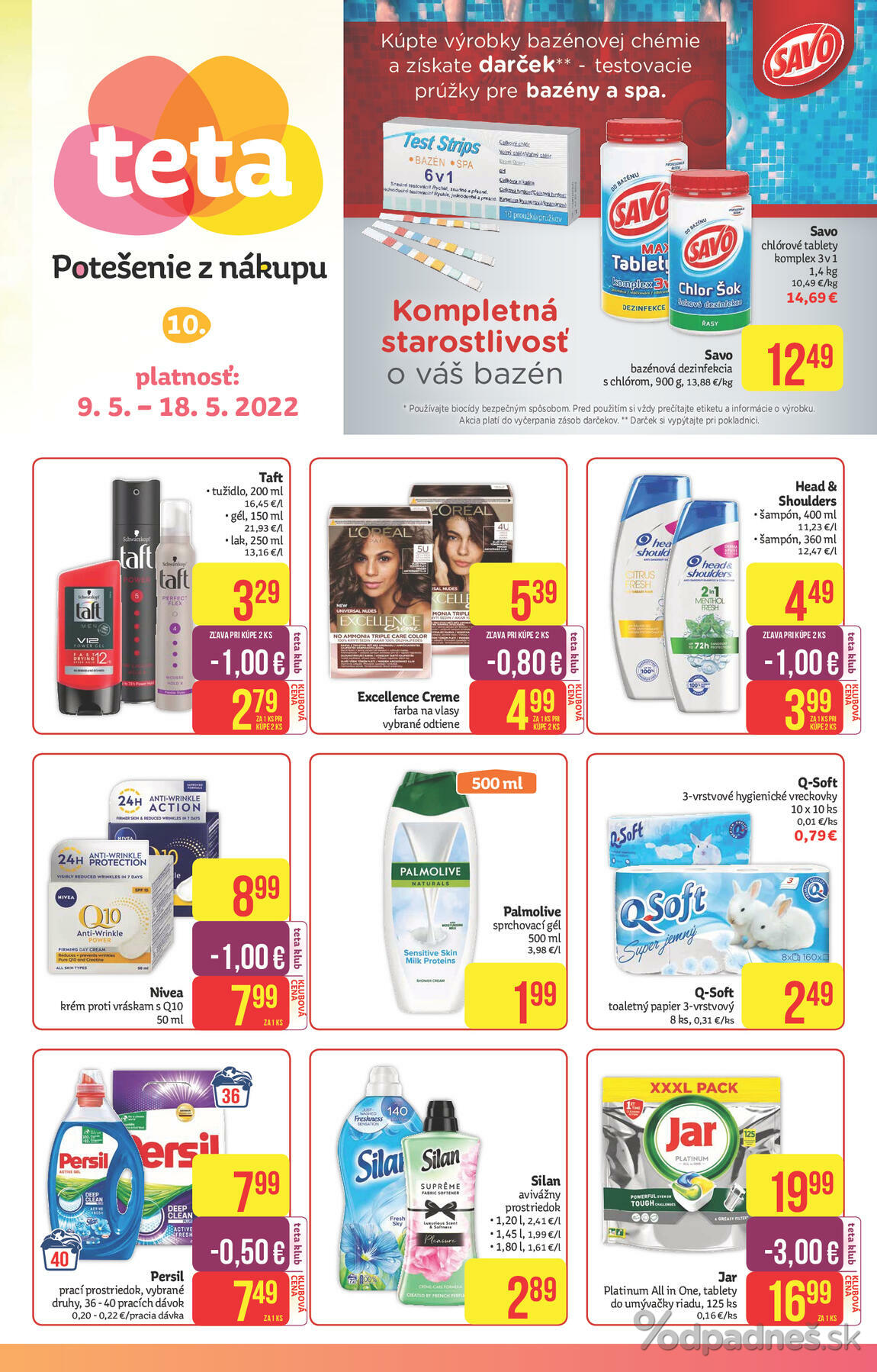 1. stránka Teta Drogerie letáku