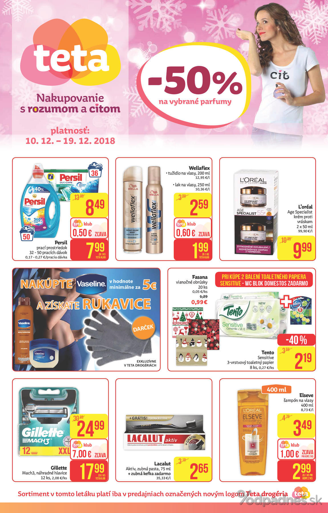 1. stránka Teta Drogerie letáku