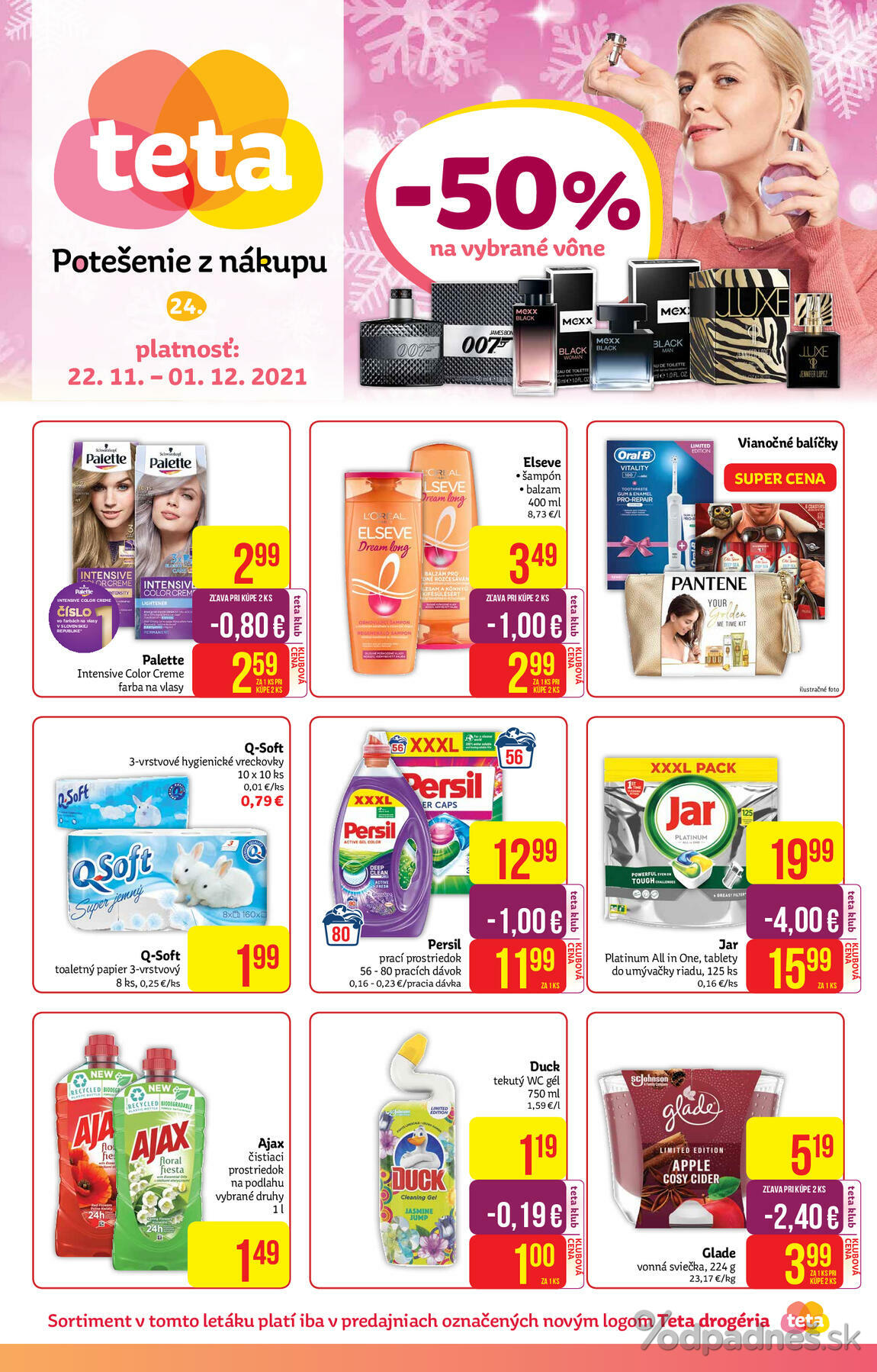1. stránka Teta Drogerie letáku