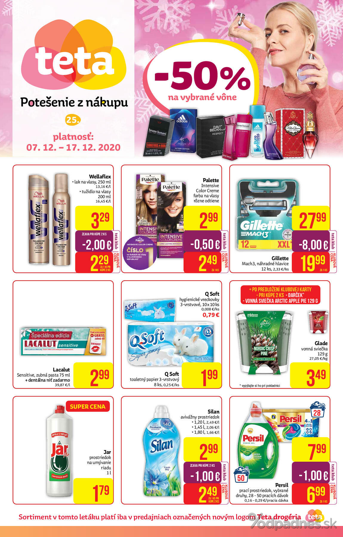 1. stránka Teta Drogerie letáku