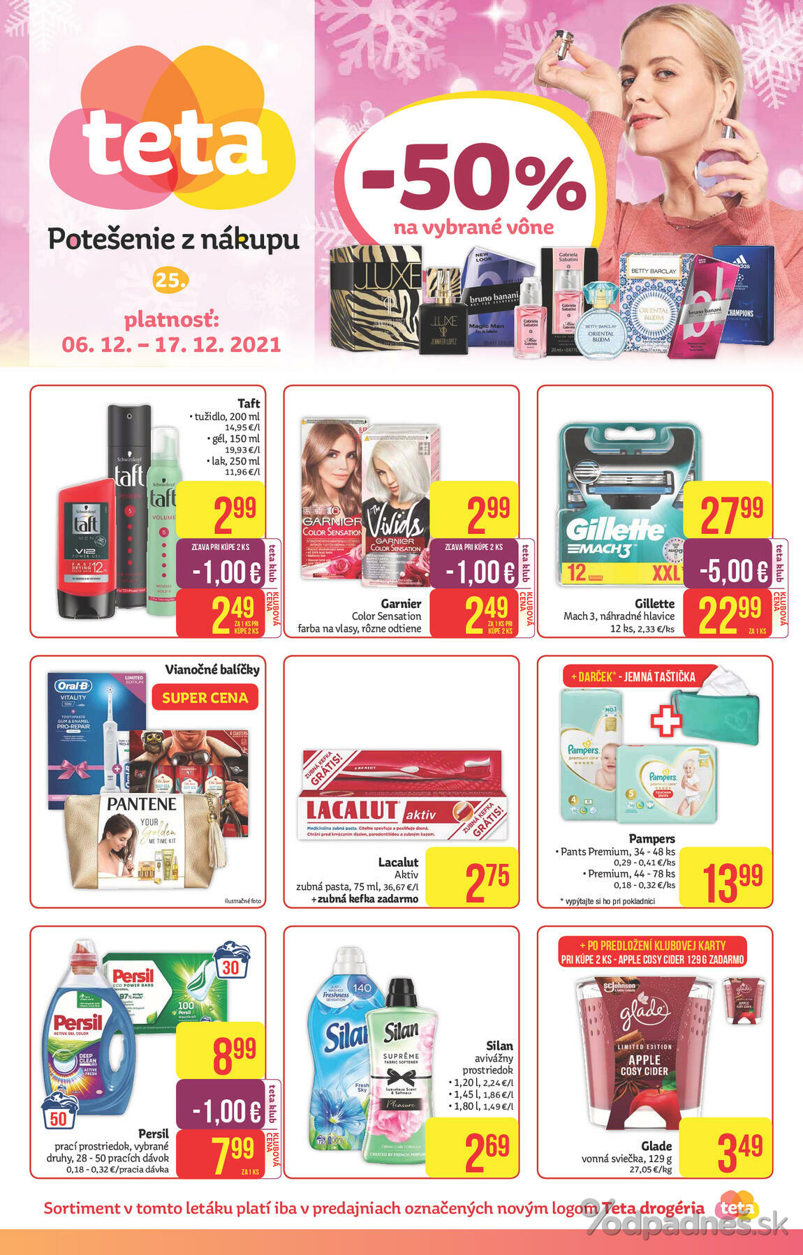 1. stránka Teta Drogerie letáku