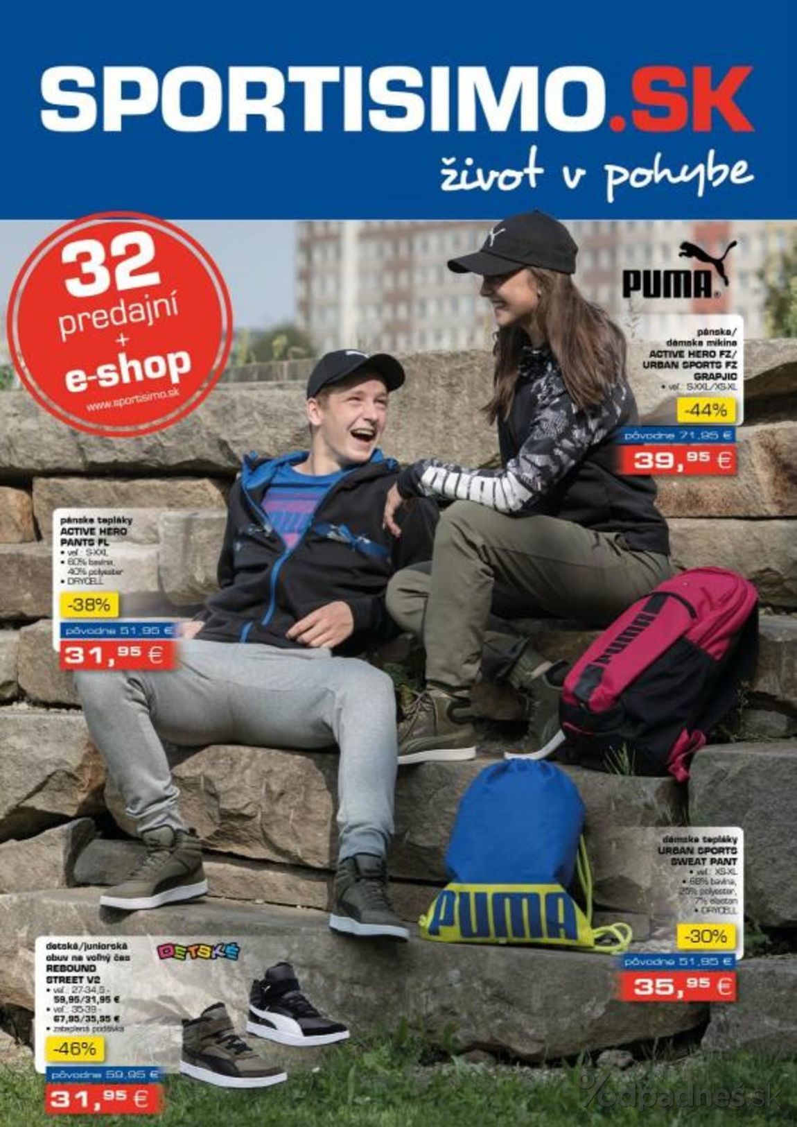 1. stránka Sportisimo letáku