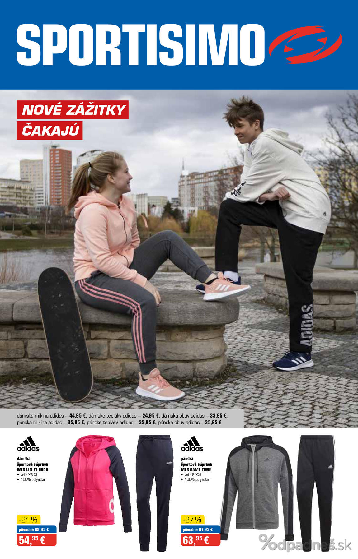 1. stránka Sportisimo letáku