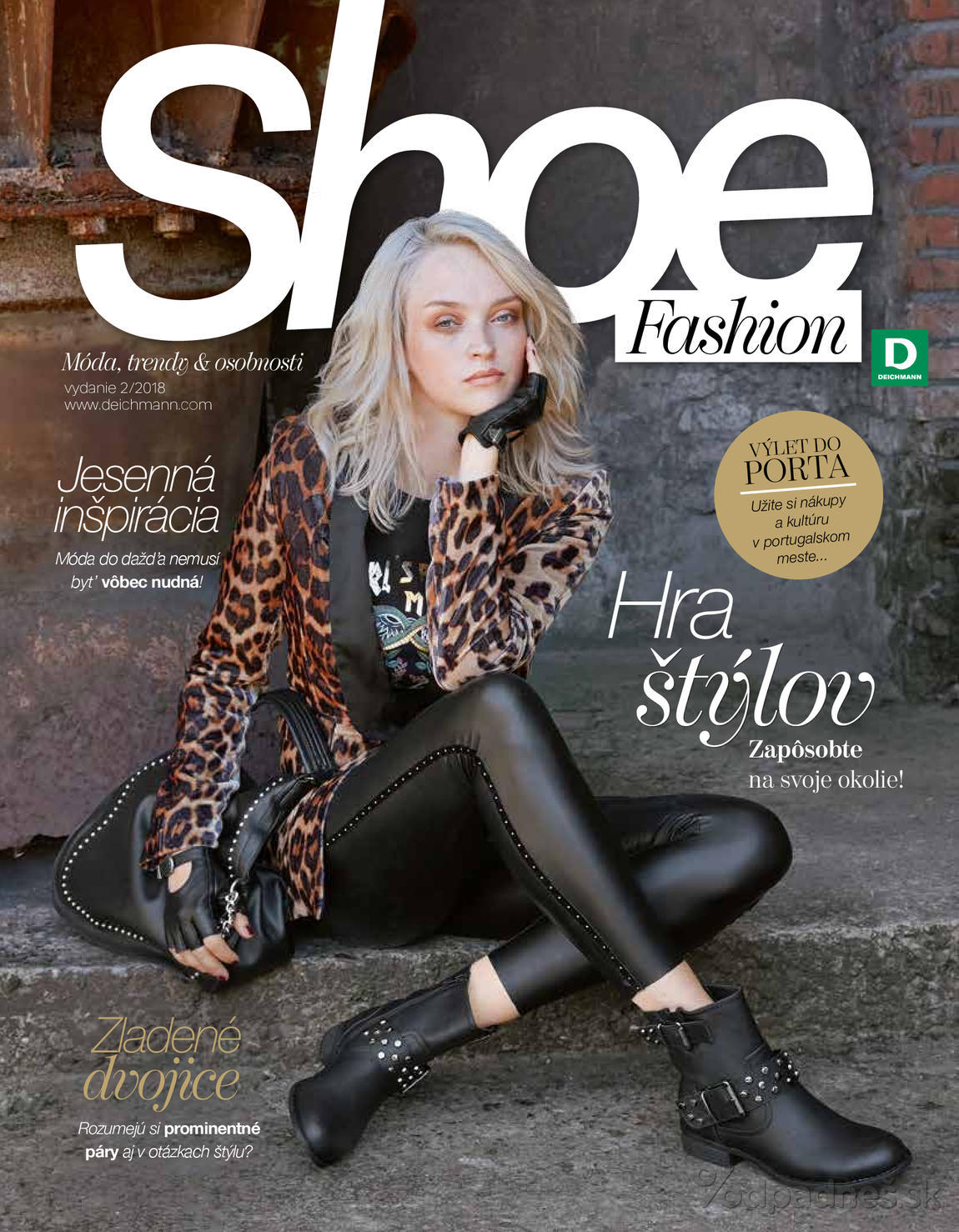 1. stránka Deichmann letáku